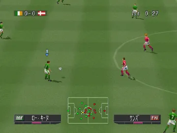 World Soccer Jikkyou Winning Eleven 2000 - U-23 Medal e no Chousen (JP) screen shot game playing